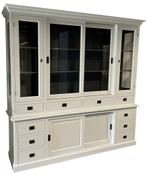 Buffetkast Eelde wit - grijs 220cm, Ophalen of Verzenden, Nieuw
