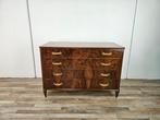 Commode - Commode Art Decò jaren 40 in walnoothout. -