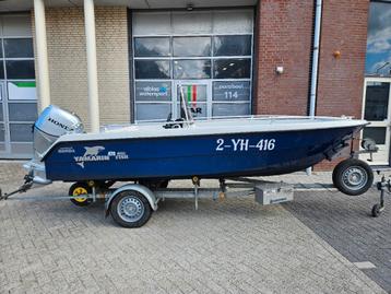 Yamarin 470 consoleboot + Honda 60pk buitenboordmotor (2022) beschikbaar voor biedingen