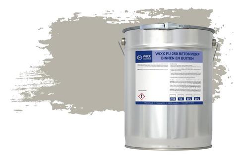 Wixx PU 250 Betonverf Buiten en Binnen RAL 7038 | Agaatgrijs, Doe-het-zelf en Verbouw, Verf, Beits en Lak, Verf, Grijs, Nieuw