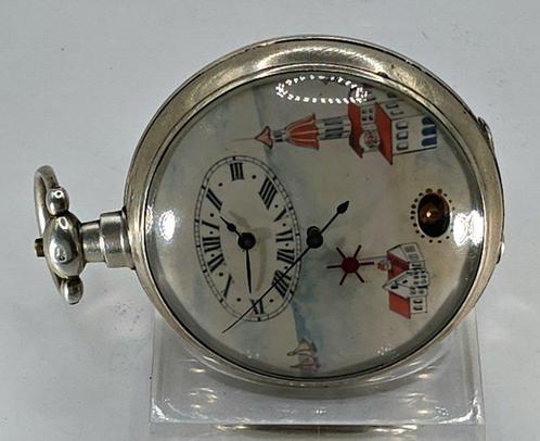 Bovet Schweiz - Automatenuhr - asiatischer Markt - Windmühle, Sieraden, Tassen en Uiterlijk, Horloges | Heren
