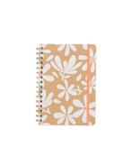 HEMA Notitieboek A5 spiraal karton bloemen, Verzenden, Nieuw