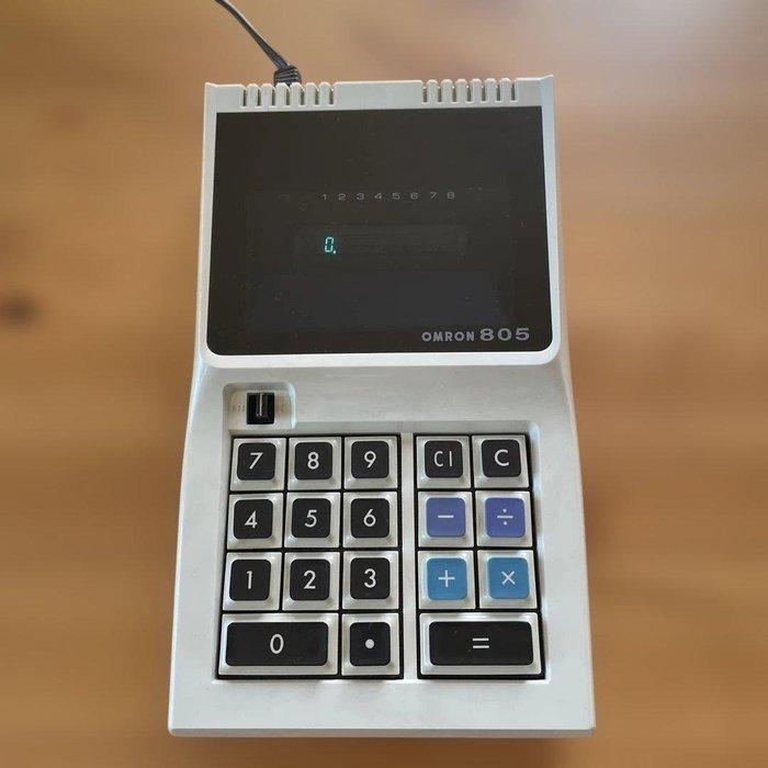 OMRON - Omron 805 Electronic Calculator – Early VFD Display, Spelcomputers en Games, Spelcomputers | Overige Accessoires