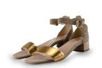 Linea Zeta sandalen in maat 41 Goud | 25% korting, Kleding | Dames, Overige kleuren, Verzenden, Sandalen of Muiltjes, Linea Zeta
