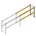 Gebruikte Dexion Speedlock palletstelling 2600x3450x1100 mm