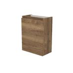 Fonteinkast Sanilux Trendline 52x40x22 cm Links Softclose, Ophalen of Verzenden, Nieuw, Bad
