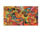 Haarband Multifunctioneel Paisley Print Multi Color Blauw..., Verzenden, Nieuw