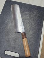 Keukenmes - Cleaver - Gevouwen staal, hout en olijfhout -