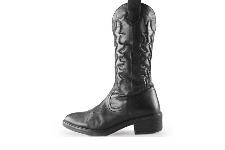 Nelson Cowboy laarzen in maat 39 Zwart | 10% korting, Kleding | Dames, Schoenen, Zwart, Zo goed als nieuw, Verzenden
