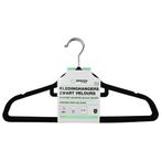 Benson Velours kledinghangers - anti-slip - 360° haak - z.., Ophalen of Verzenden, Nieuw