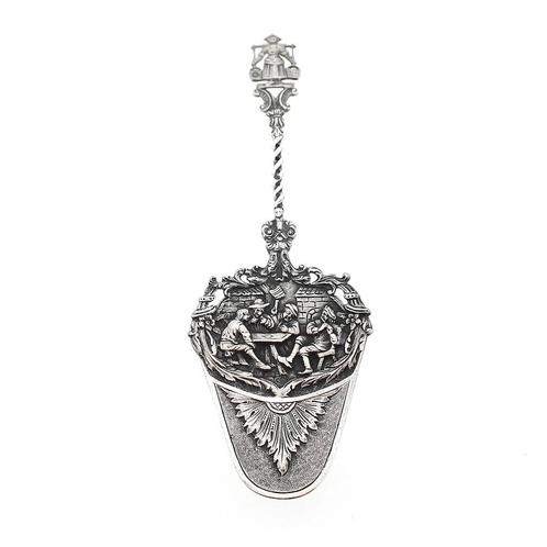 Zilveren taartschep; Oud Hollands | Vintage (Collectibles), Antiek en Kunst, Antiek | Goud en Zilver, Zilver, Ophalen of Verzenden