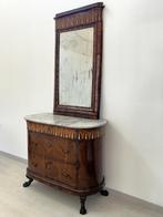 Commode - Walnoot - Kast met spiegel