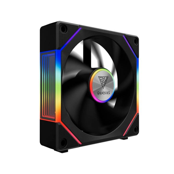 Gamdias 120mm UNI FAN - Reverse Fan Blade (swappable) / C..., Computers en Software, Computerkoelers, Nieuw, Ophalen of Verzenden