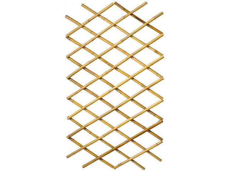 Nature - Bamboe klimrek - Verstelbaar 100 x 200 cm - Naturel, Tuin en Terras, Bloempotten, Zo goed als nieuw, Verzenden