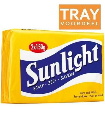 SUNLIGHT ZEEP TRAY 24 X 2 X 150 GRAM beschikbaar voor biedingen