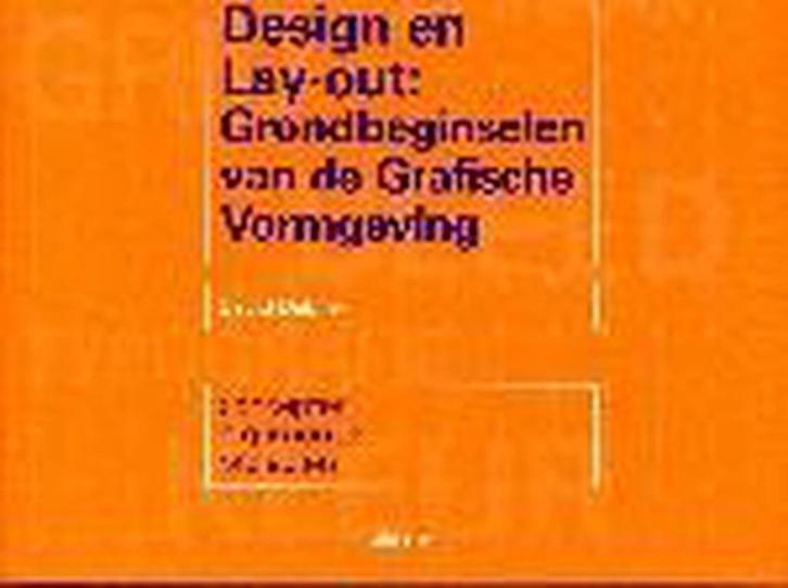 Design en lay-out 9789057643262 David Dabner, Boeken, Informatica en Computer, Zo goed als nieuw, Verzenden
