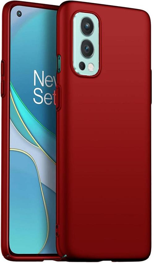 ProGuard - OnePlus Nord 2 Hoesje Ultra Slim Grip Rood, Telecommunicatie, Mobiele telefoons | Hoesjes en Frontjes | Overige merken