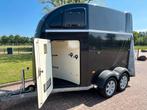Oerdegelijke Humbaur Zephir Aero 2-paards, Alu bodem!, Dieren en Toebehoren, Ophalen, Zo goed als nieuw, Polyester, 2-paards trailer