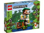 Lego Minecraft 21174 De moderne boomhut, Ophalen of Verzenden, Nieuw, Complete set, Lego