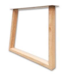 Houten Trapezium Poot | Trapezium-onderstel |, Huis en Inrichting, Tafels | Eettafels, Nieuw, Ophalen of Verzenden