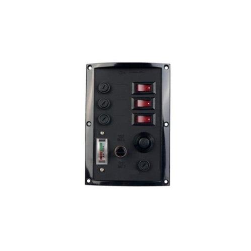 Bieden: Talamex 3-function 12V electric switch panel with b, Watersport en Boten, Bootonderdelen, Elektra en Verlichting, Nieuw