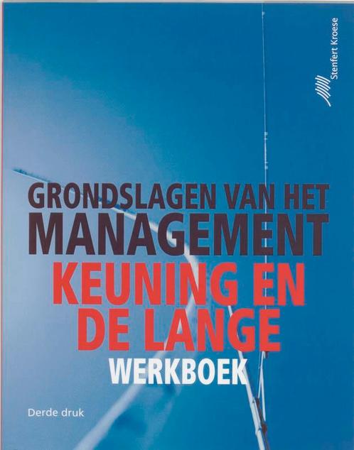 Grondslagen van het management Werkboek 9789020731279, Boeken, Schoolboeken, Gelezen, Verzenden