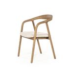 Stoel Eleonora RAYVEN Lichtbruin *NIEUW* Eetkamerstoel, Overige kleuren, Nieuw, Scandinavisch, Ophalen of Verzenden