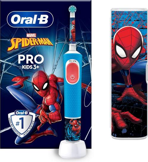 Oral-B Pro Kids Elektrische Tandenborstel - Spiderman Editie, Sieraden, Tassen en Uiterlijk, Uiterlijk | Mondverzorging, Verzenden