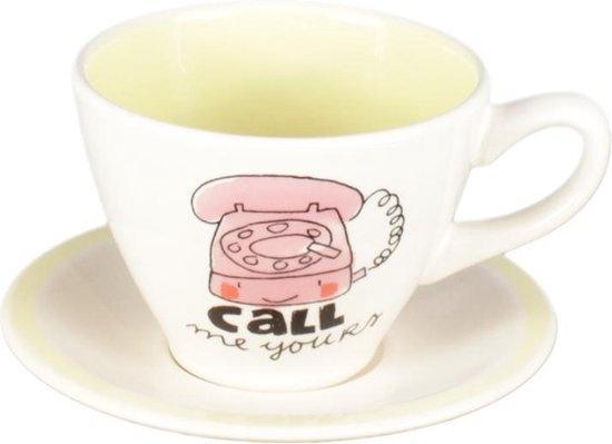 Blond Amsterdam Blondelicious Kop en Schotel - Cappuccino -, Huis en Inrichting, Keuken | Keukenbenodigdheden, Verzenden