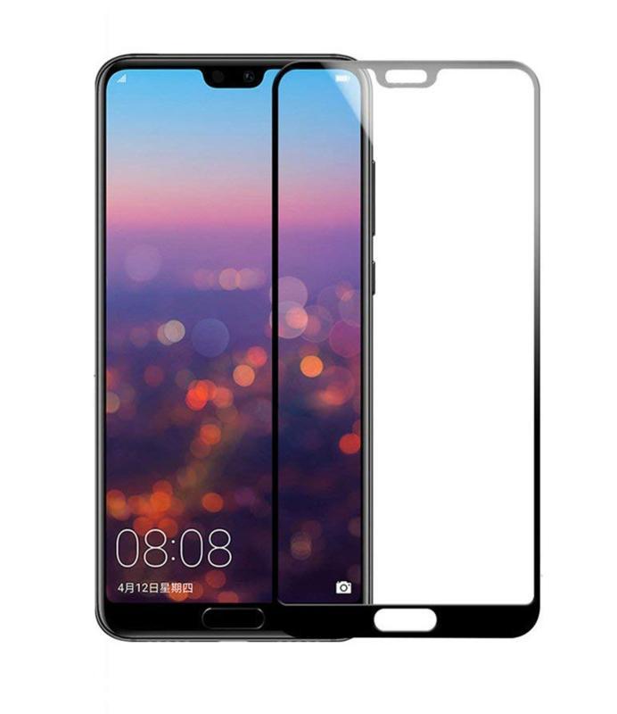 Huawei P20 Pro Full Cover Full Glue Tempered Glass Protector, Telecommunicatie, Mobiele telefoons | Hoesjes en Frontjes | Overige merken