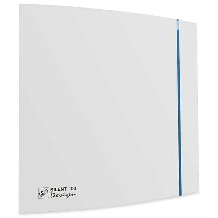 Soler & Palau Design badkamerventilator met timer 100 mm wit, Doe-het-zelf en Verbouw, Ventilatie en Afzuiging, Ophalen of Verzenden