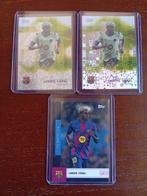 2025/26 Topps FC Barcelona Lamine Yamal Foil - 3 Card - Near, Nieuw