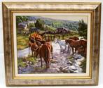 Francesc Torneró Gómez (1936) - Feria del caballo en, Antiek en Kunst