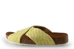 Haflinger Slippers in maat 39 Geel, Slippers, Verzenden, Geel, Zo goed als nieuw
