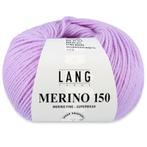 Lang Yarns Merino 150 - 107 lichtlila - Merinowol Garen, Hobby en Vrije tijd, Breien en Haken, Ophalen of Verzenden, Nieuw