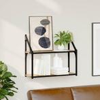 vidaXL Wandplank artisanaal eikenkleurig 60 x 21 x 51 cm, Verzenden, Nieuw