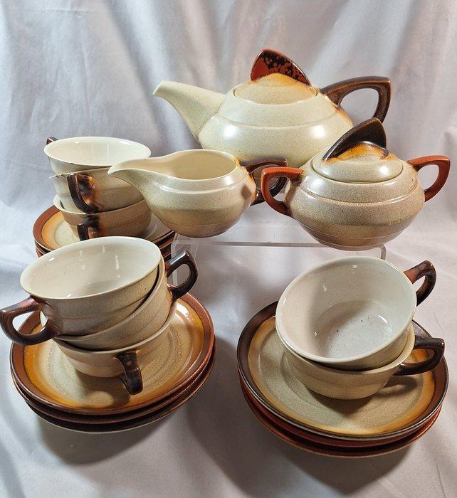 Goedewaagen - j van Breukelen - Theeservies (22) - Marion -, Antiek en Kunst, Kunst | Designobjecten