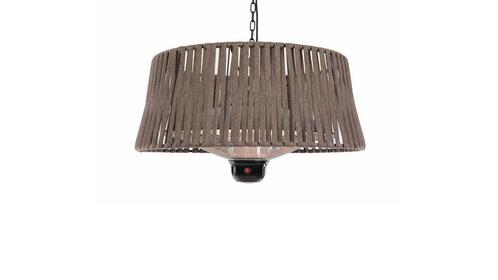 Sunred Artix heater Corda Bright Hangend Bruin 1800 Watt, Tuin en Terras, Terrasverwarmers, Elektrisch, Plafond, Waterbestendig