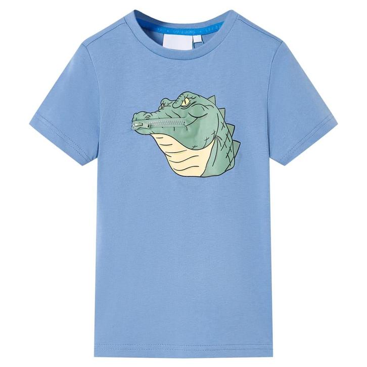 vidaXL Kindershirt 104 middelblauw, Kinderen en Baby's, Kinderkleding | Overige, Nieuw, Verzenden