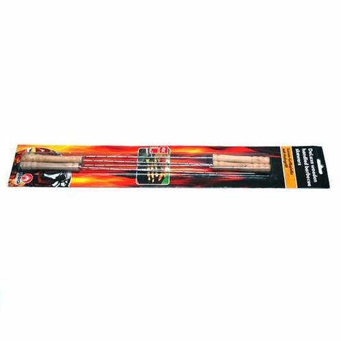 Lifetime Barbecuespiezen - Roestvrij staal - Herbruikbaar..., Tuin en Terras, Barbecue-accessoires, Nieuw, Ophalen of Verzenden
