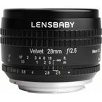 Lensbaby Velvet 28 Sony E, Ophalen of Verzenden, Nieuw, Groothoeklens