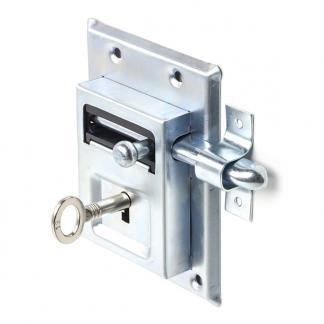 Grendelslot | Starx | 115 x 85 mm (Links/Rechts, Verzinkt), Doe-het-zelf en Verbouw, Hang- en Sluitwerk, Nieuw, Verzenden