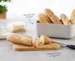 Brabantia broodtrommel met houten deksel 5500 ML, Huis en Inrichting, Keuken | Keukenbenodigdheden, Nieuw, Ophalen of Verzenden