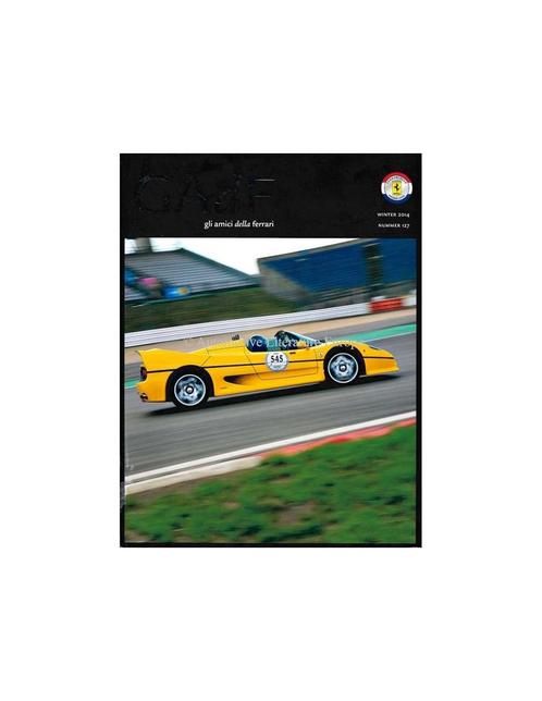 2014 FERRARI GLI AMICI DELLA MAGAZINE 127 NEDERLANDS, Boeken, Auto's | Folders en Tijdschriften, Ferrari