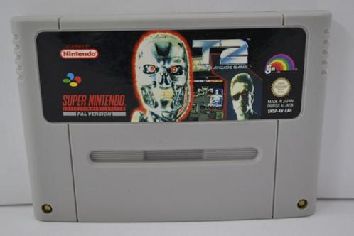 T2 - The Arcade Game (SNES FAH), Spelcomputers en Games, Games | Nintendo Super NES, Zo goed als nieuw, Verzenden