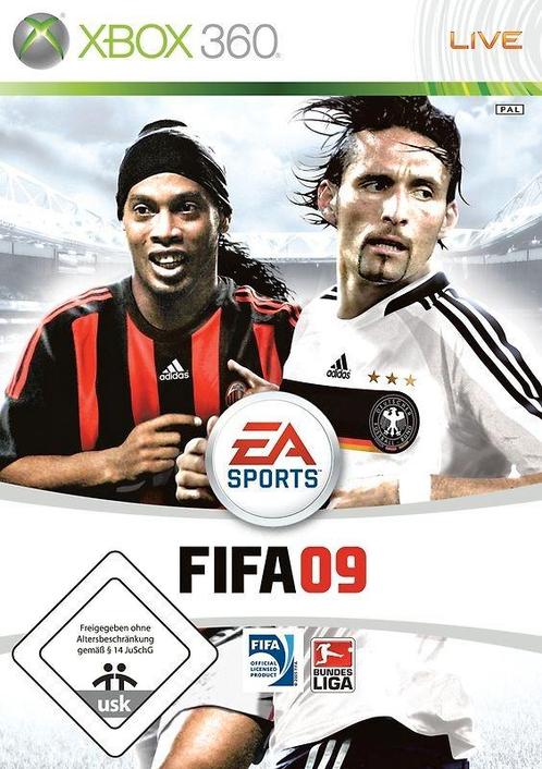 FIFA 09-Duits (Xbox 360) Gebruikt, Spelcomputers en Games, Games | Xbox 360, Zo goed als nieuw, Ophalen of Verzenden