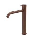 Wastafelmengkraan Hotbath Cobber 1-hendel Gebogen 28.6 cm, Ophalen of Verzenden, Nieuw, Kraan