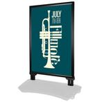 Frame voor Stoepbord SwingBlack A1, Nieuw in verpakking