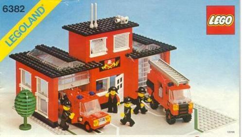 Lego brandweerkazerne 6382, Kinderen en Baby's, Speelgoed | Duplo en Lego, Gebruikt, Lego, Ophalen