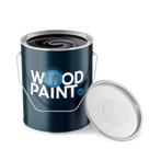 ACTIE! Woodpaint Topblack extra dekkend verf Ral 9005, Nieuw, Verf, Ophalen of Verzenden, 20 liter of meer